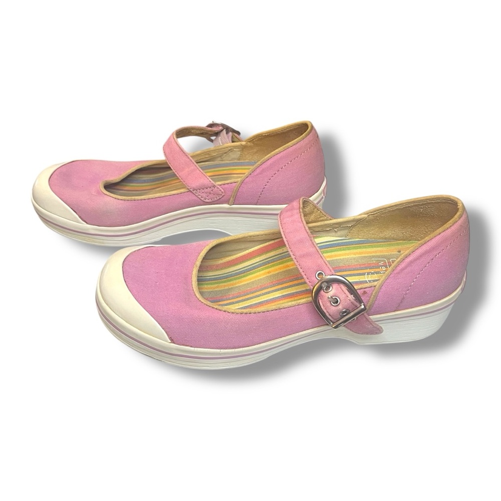Dansko Pink Mary Jane Slip Resistant Shoes-Size 8.5/39